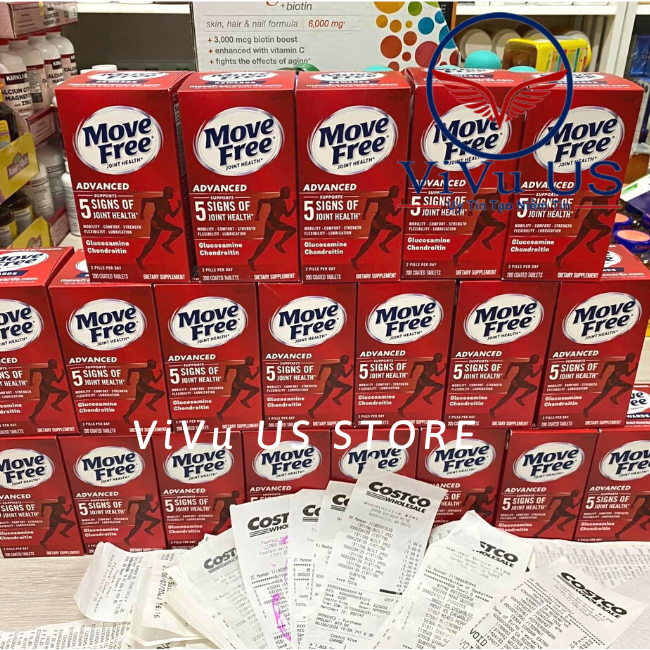 Viên Uống Bổ Khớp Schiff Move Free 200 Viên Joint Health Advanced (mẫu Mới)